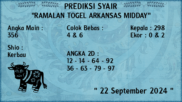 Prediksi Arkansas Midday