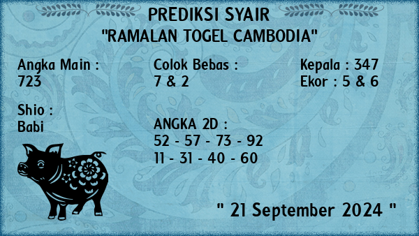 Prediksi Cambodia