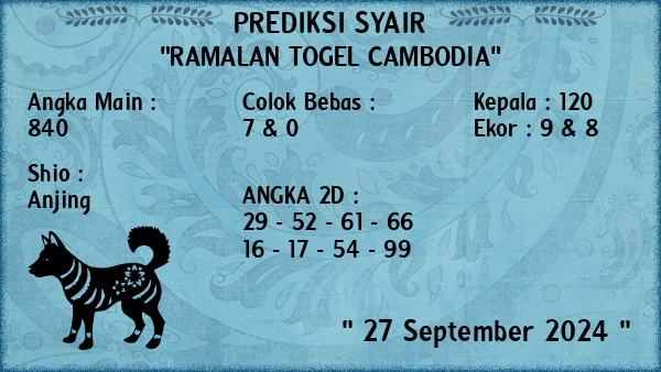 Prediksi Cambodia