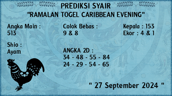 Prediksi Caribbean Evening