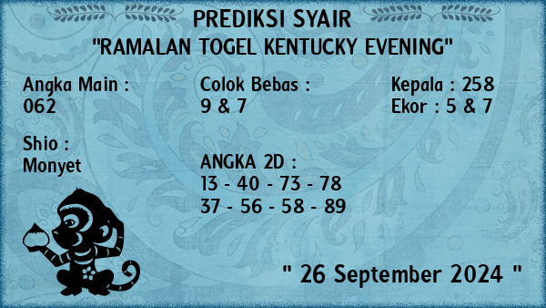 Prediksi Kentucky Evening