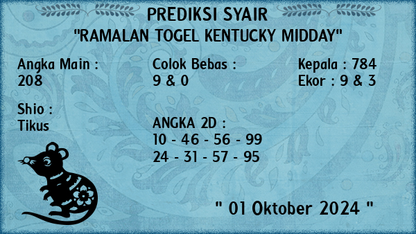 Prediksi Kentucky Midday