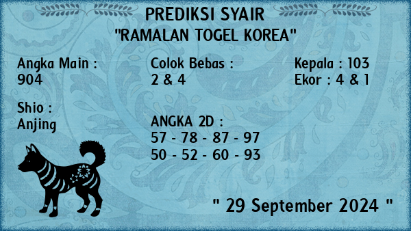 Prediksi Korea