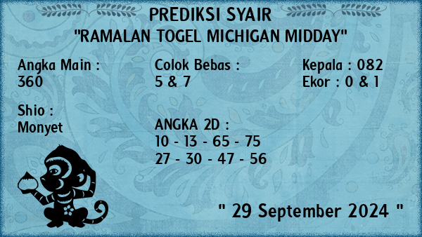 Prediksi Michigan Midday