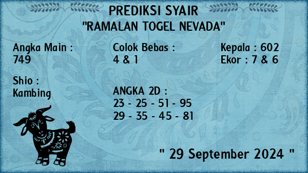 Prediksi Nevada