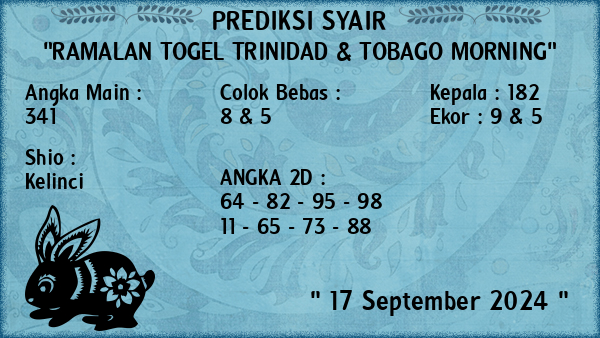 Prediksi Trinidad & Tobago Morning