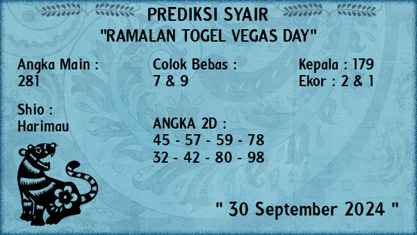 Prediksi Vegas Day