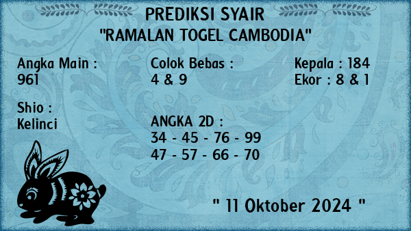 Prediksi Cambodia