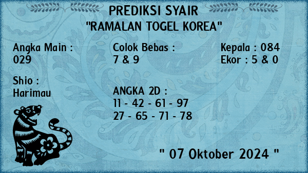 Prediksi Korea