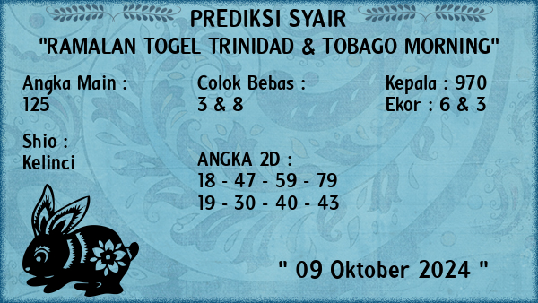 Prediksi Trinidad & Tobago Morning